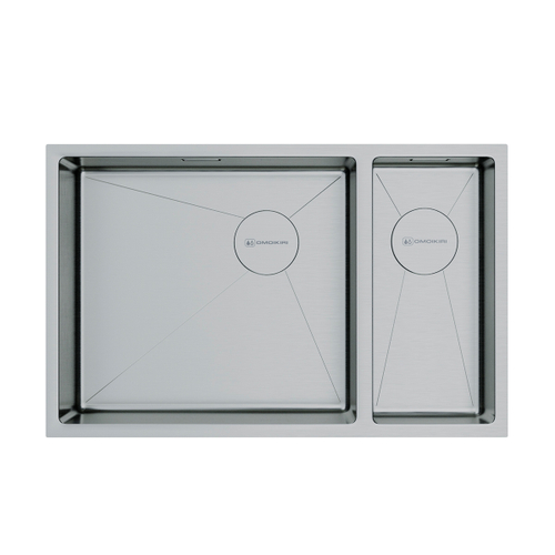 кухонная мойка Omoikiri Taki 69-2-U/IF-L Side-IN нерж. сталь/нержавеющая сталь