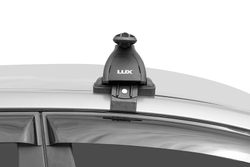 Багажник  "LUX" с дугами 1,3 м. аэро-классик  с индивидуальными адаптерами под авто