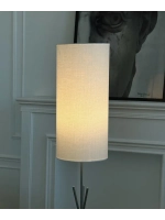 Торшер напольный с абажуром в гостиную современный