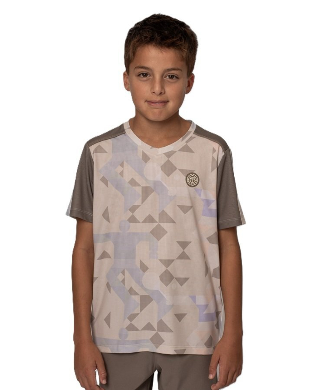 ОДЕЖДА ДЛЯ ТЕННИСА Мальчики, Футболка BIDI BADU PARIS 2025 .