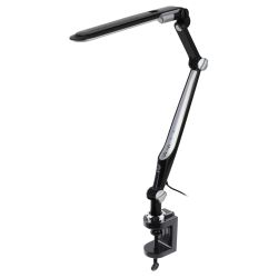 Настольный светильник ЭРА NLED-496-12W-BK светодиодный на струбцине черный