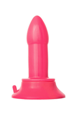 Втулка на присоске Popo Pleasure (11,3 см) (Цвет: ярко-розовый)