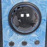 Рюкзак - переноска для животных «СТИЛЬНЫЙ БРО», цвет синий, 32*17*42/до13кг (Пакет и Лейбл)