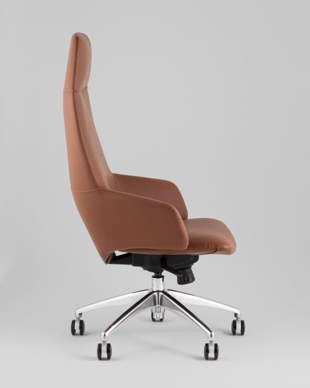 Кресло руководителя TopChairs Bow шоколадный