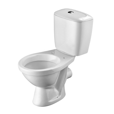 Унитаз-компакт "Паллада" (эконом: 2-реж., полипроп, метал крепеж)