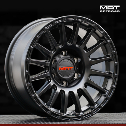 Диск колёсный литой MAT Offroad 1906 R17 8.0 ET+35 Matte Black