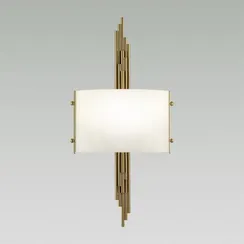 5415/2WA MODERN ODL_EX23 181 бронзовый/белый матовый/металл/стекло Бра E27 2*40W MARGARET