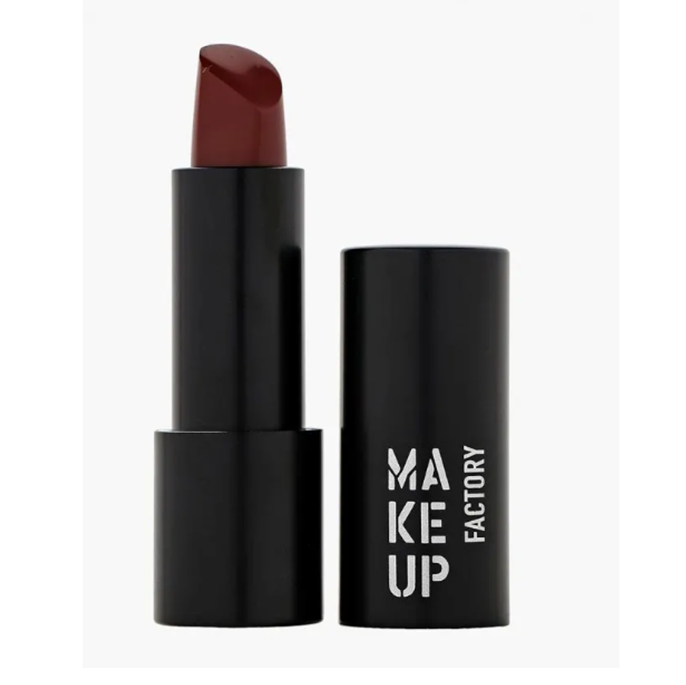 Make Up Factory Помада для губ Magnetic Lips Semi-Mat &amp; Long-Lasting, полуматовая, устойчивая, тон №400, Красно-багровый