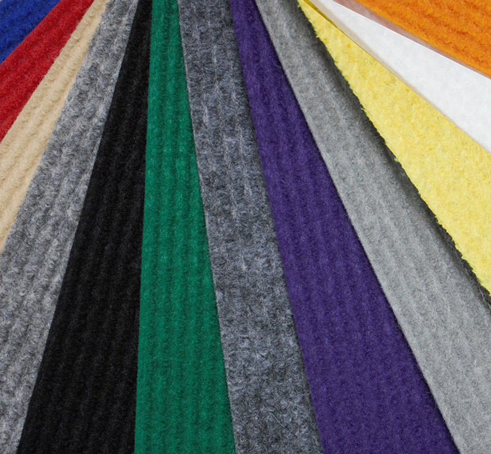 Полотно нетканое иглопробивное Экспоплей зеленое яблоко, ширина 2м, рулон 100 кв.м