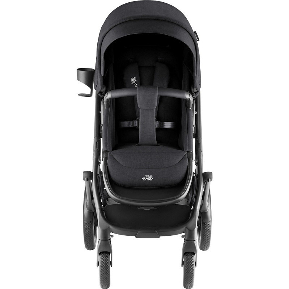 Комплект 3 в 1 Britax Roemer Smile 5Z Style и автокресло Baby-Safe Pro Classic Deep Black Carbon Black / Deep Black