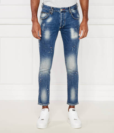 Джинсы Lion Circus Philipp Plein - темно-синий(MDT3750 PDE004N)