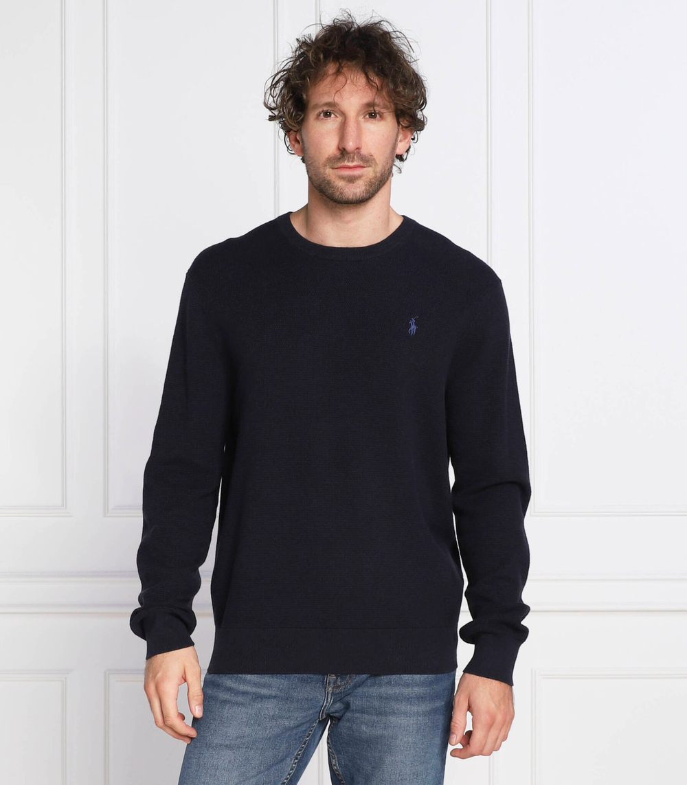 свитер POLO RALPH LAUREN - темно-синий(710876698)