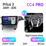 Teyes CC4 Pro 10,2" для Toyota Prius III 2009-2015 (прав)