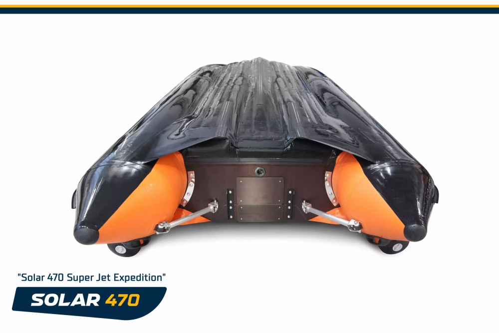 Лодка надувная моторная solar-470 super jet tunnel (expedition)