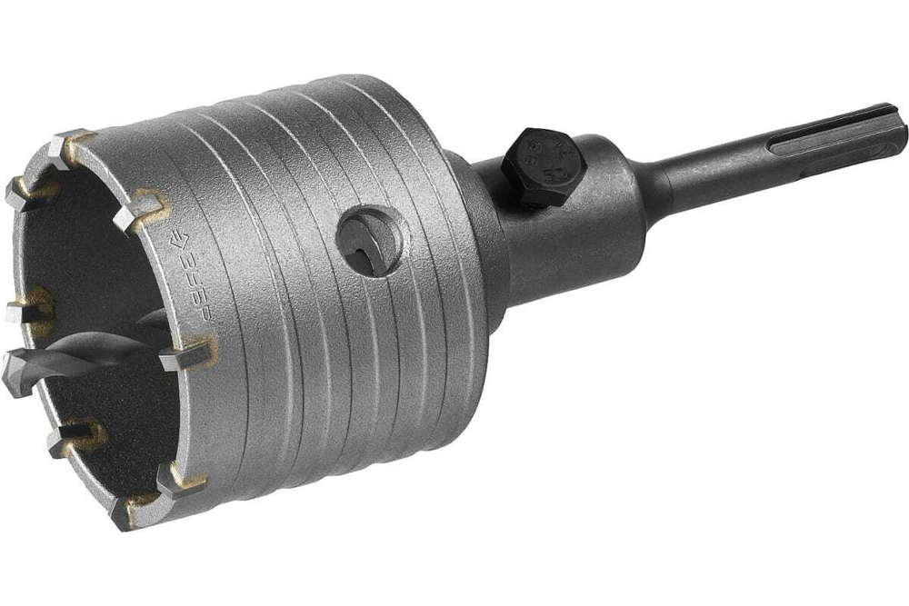 Коронка с державкой по бетону ЗУБР 65 мм, SDS-Plus 29211-65