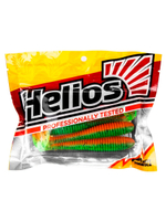 Виброхвост Helios Catcher 3,55"/9 см Black & Pearl 5шт. (HS-2-028)