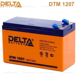 Аккумуляторная батарея Delta DTM 1207 (12V / 7.2Ah)