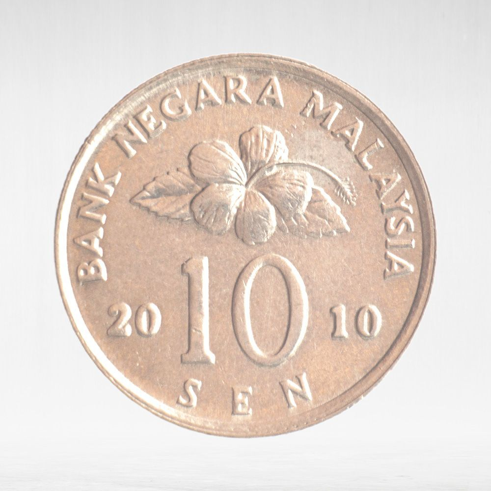 Malaysia, 10 Sen, 2010, XF