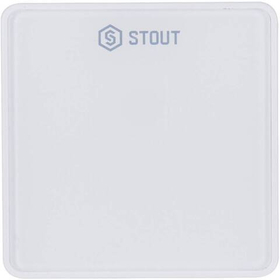 Беспроводной комнатный датчик STOUT C-8r, белый