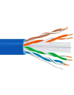 5bites Кабель Express US6575-305B-BL витая пара UTP / SOLID / 6CAT / 23AWG / COPPER / PVC / BLUE / 305M