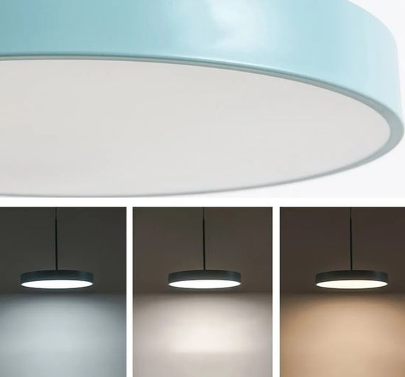 Подвесной светодиодный светильник Imperium Loft Turna One D40 Gray 183488-26