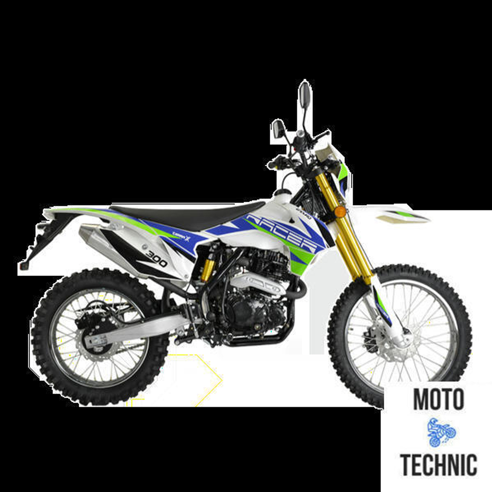 Мотоцикл Racer RC300-GY8A Enduro 300 (зеленый) (Россия)