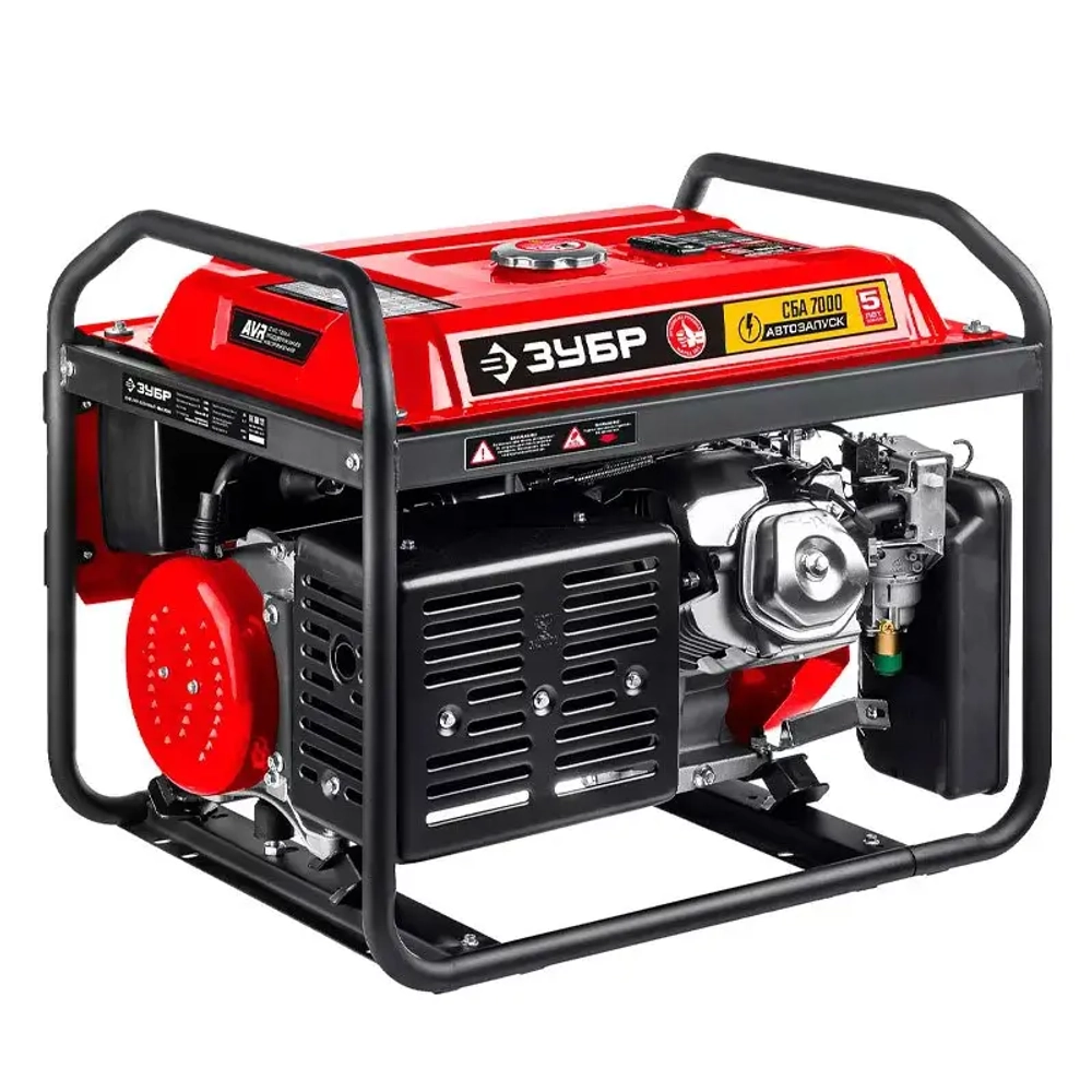 ЗУБР СБА-7000 бензиновый генератор