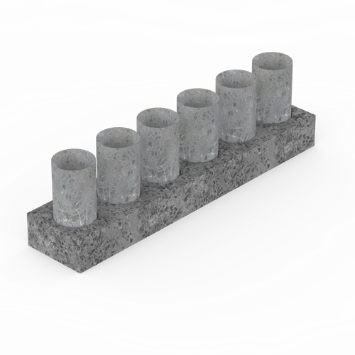 SAWO Подставка охлаждающая с 6 стопками, из талькохлорита, R-301