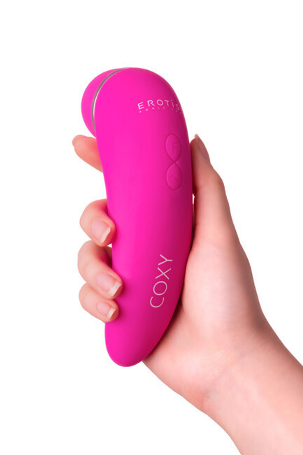 Вакуум-волновой бесконтактный стимулятор клитора с вибрацией (10 режимов + 16 режимов) (Цвет: ярко-розовый)