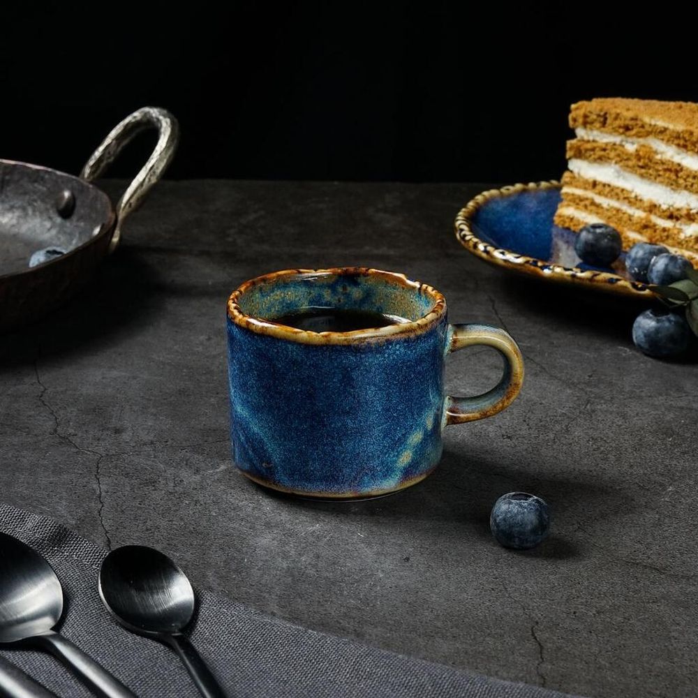 Чашка 100 мл кофейная d 6 см h5,2 см   P.L. Proff Cuisine [6]