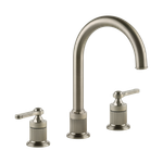 Gessi Venti20 Смеситель для раковины на 3 отверстия, высота излива 168 мм., в комплекте с донным клапаном