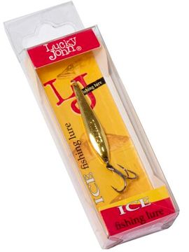 Блесна вертикальная зимняя Lucky John S-1 с тройником  01.5г G блистер