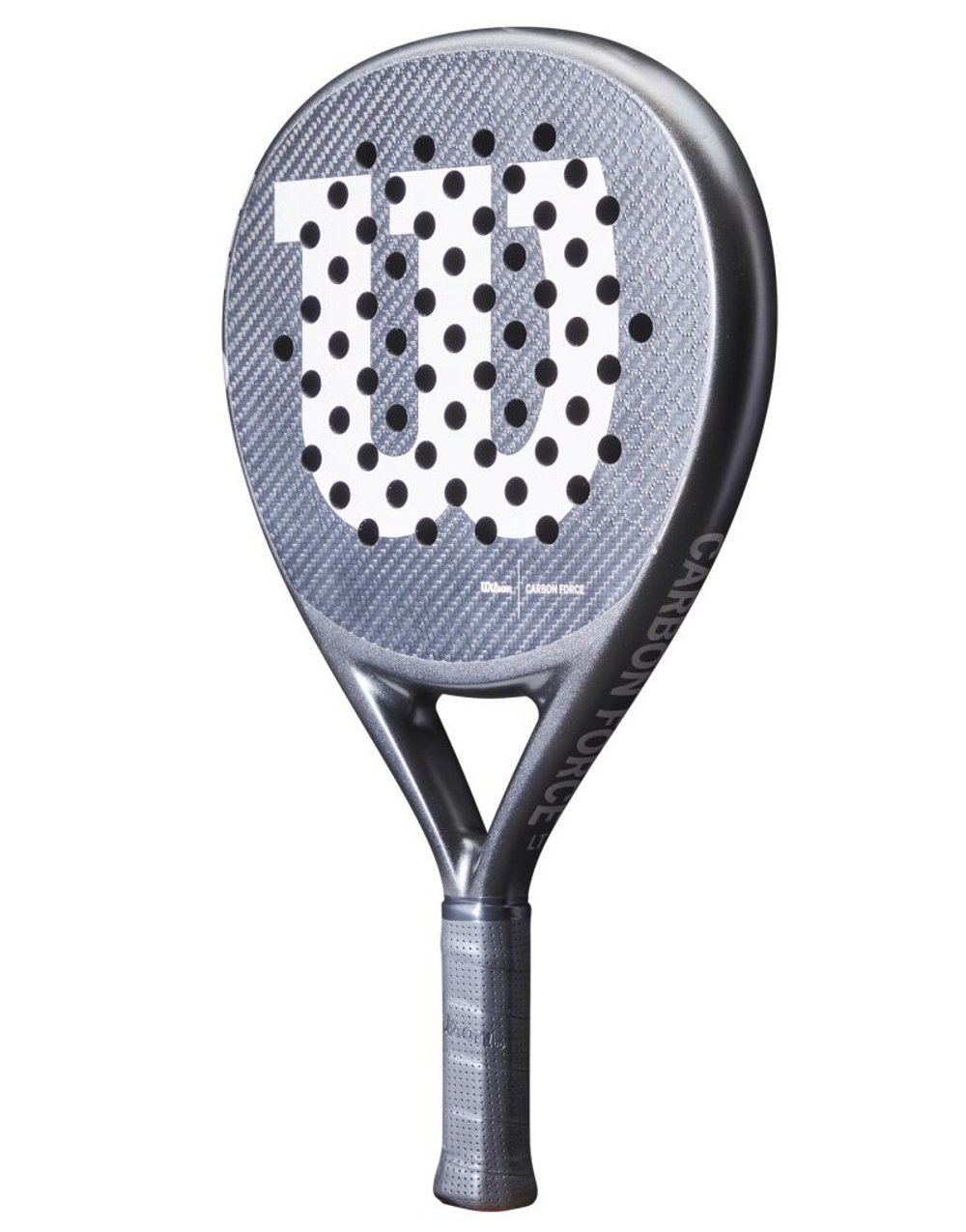 Ракетка для падел тенниса Wilson Carbon Force LT Padel - black/grey