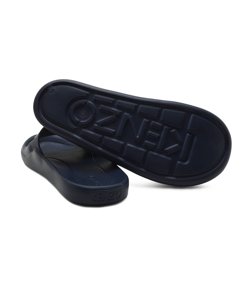 Шлепанцы Mule Kenzo - темно-синий(FE55MU110P50)