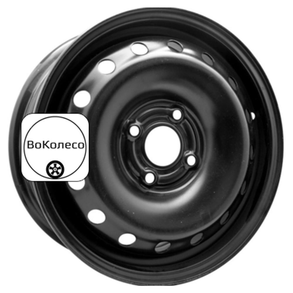 5,5x14/4x100 ET49 D56,6 Daewoo Nexia Черный ТЗСК
