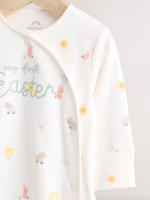 Комбинезон / Cлип для малышей Next E19-694, Молочный