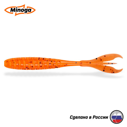 Силиконовая приманка "Minoga" PULSAR 4,0"(6шт) 100мм, 2,9гр, цвет 023