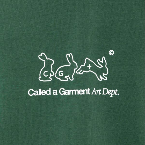 Футболка Rabbits зеленая - фото 12