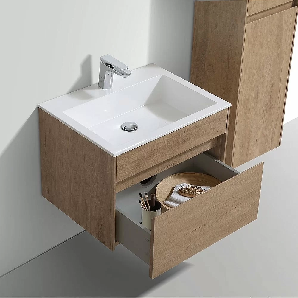 Тумба с раковиной Vincea Chiara 60 N.Oak