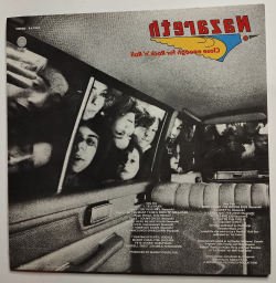 Винтажная виниловая пластинка LP Nazareth Close Enough For Rock N Roll (Japan 1976) (No Obi)
