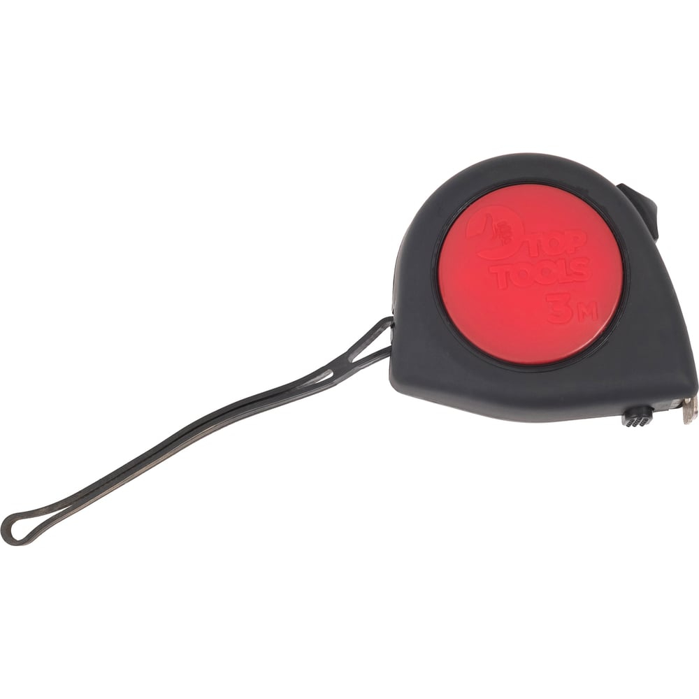 Рулетка Top Tools стальная лента с кнопкой паузы 3 м x 16 мм 27C313