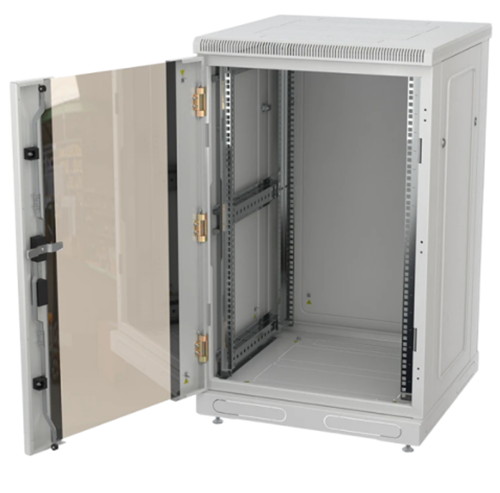 Шкаф напольный 19", 18U ССД 130411-00495