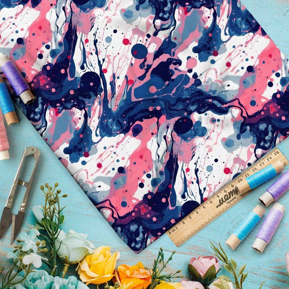 Ткань премиум флис магические взлеты