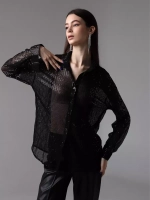 Блузка нарядная с пайетками