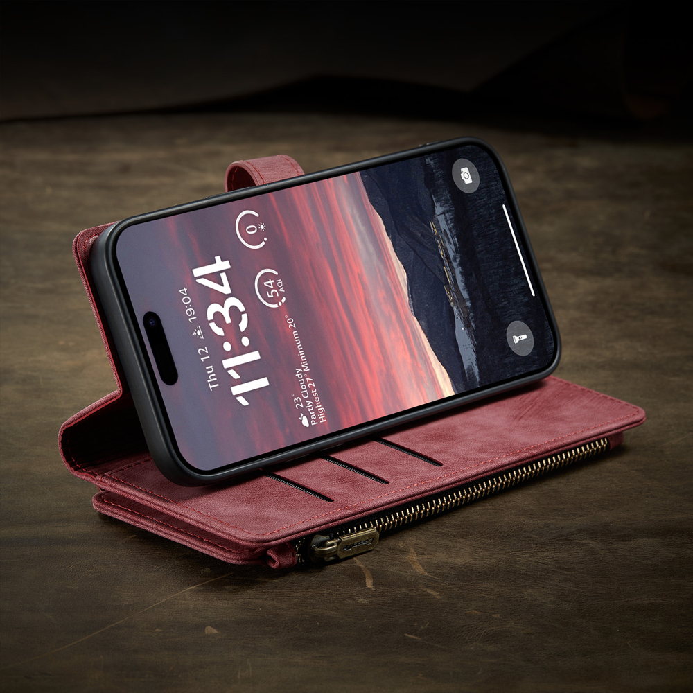 Многофункциональный чехол-кошелек CaseMe 3 in 1 Matte Wallet для iPhone 17 Air