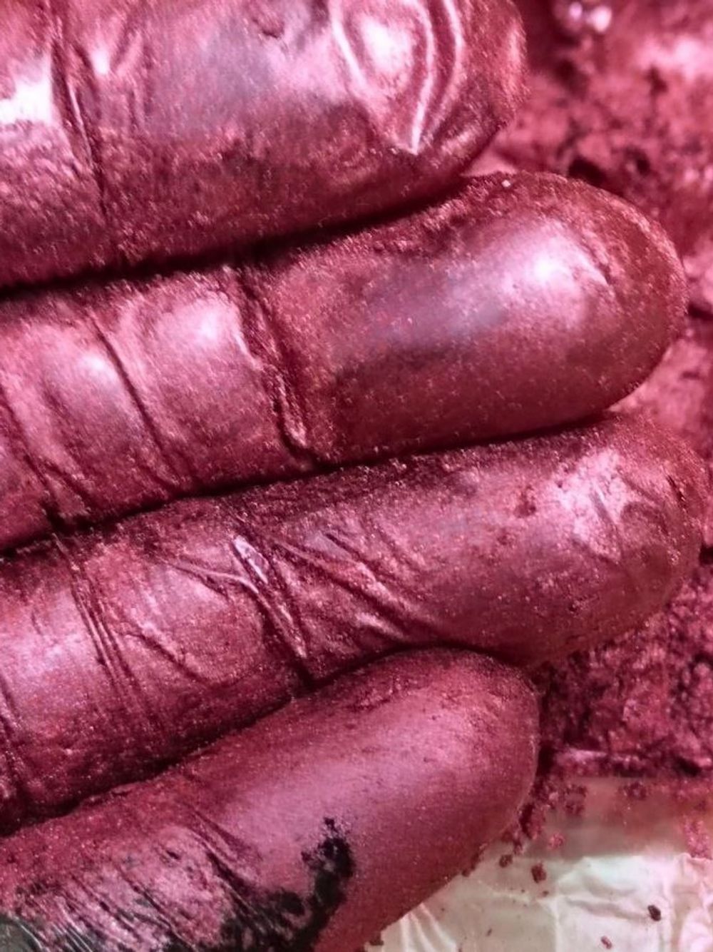 Премиум пигмент 8963 - Пурпурный металлик - универсальный