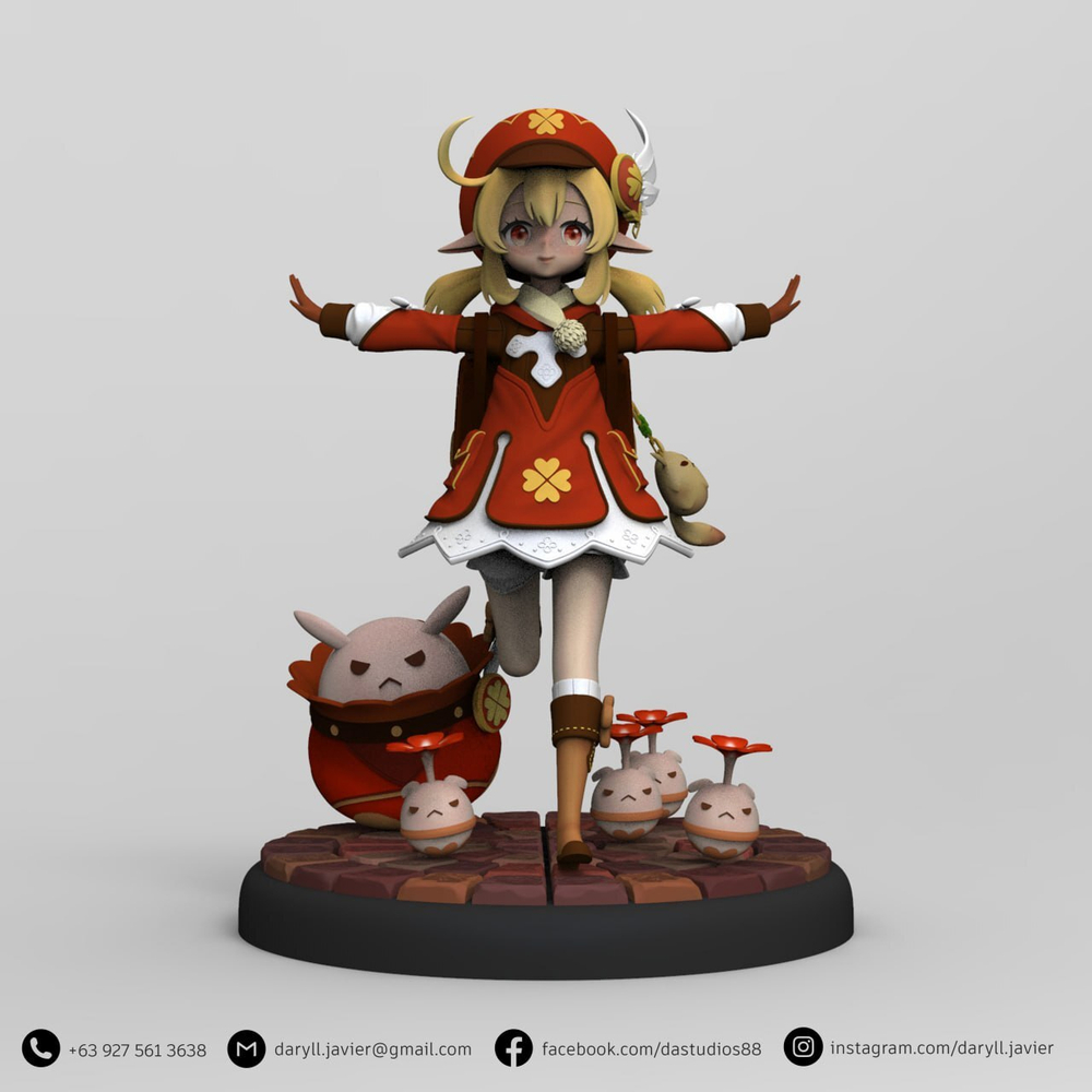 Кли Genshin Impact Фигурка