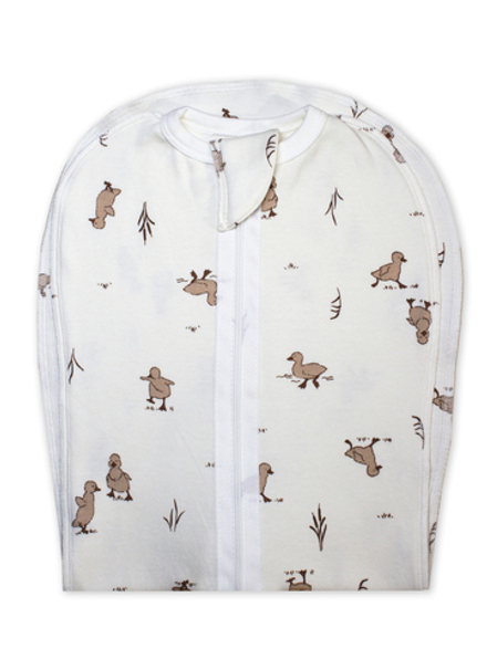 Пеленальный кокон Утята Экрю RinaAmari