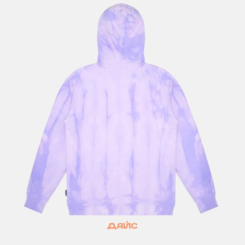 Толстовка мужская HUF Relax Tiedye  артикул:PF00345-VIOLT - купить в магазине Дайс