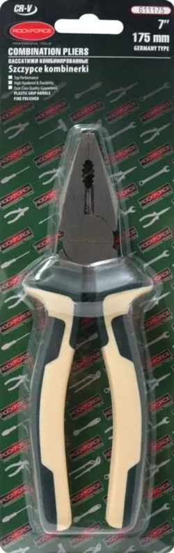 Плоскогубцы комбинированные 6''-150мм, в блистере RockForce##Rock FORCE RF-611150